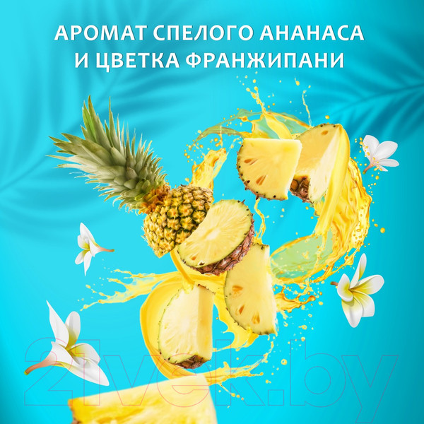 Изображение товара Гель для душа Фа Гавайи аромат ананаса и цветка франжипани (450мл)