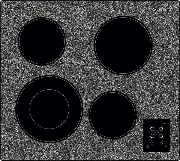 Изображение товара Электрическая варочная панель GEFEST ЭС В СН 4231 К42