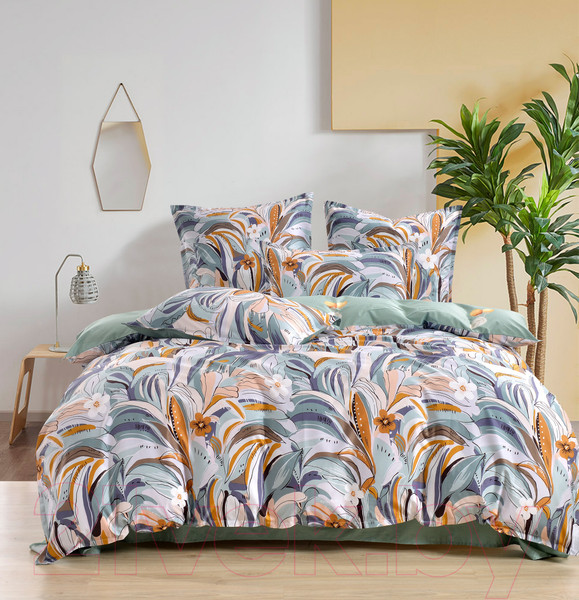 Изображение товара Комплект постельного белья Sofi de Marko Эрис Евро 4н / Евро-5571