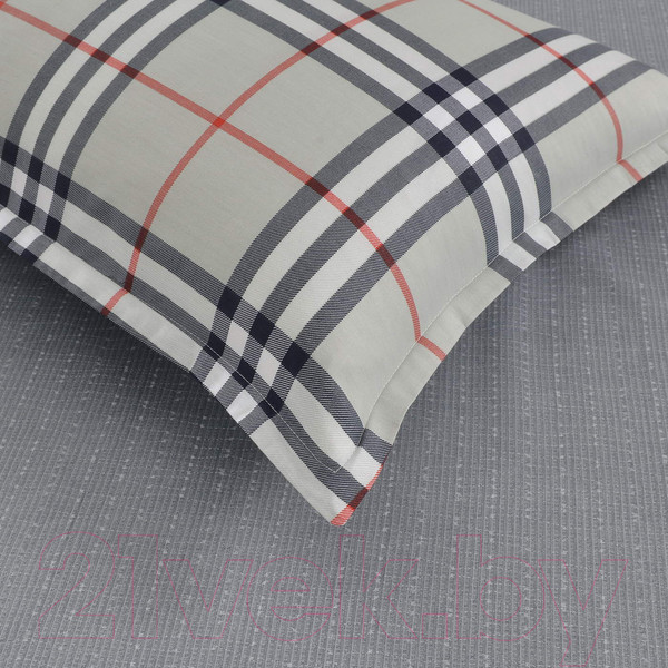 Изображение товара Комплект постельного белья Sofi de Marko Урмас Евро 4н / Евро-5579 (серый)