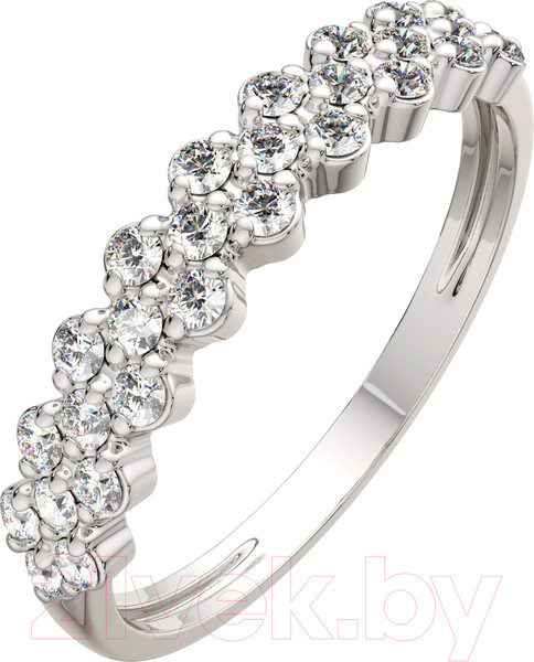 Изображение товара Кольцо из белого золота ZORKA 2D00373.14K.W.ZZ (р.16, с бриллиантом)