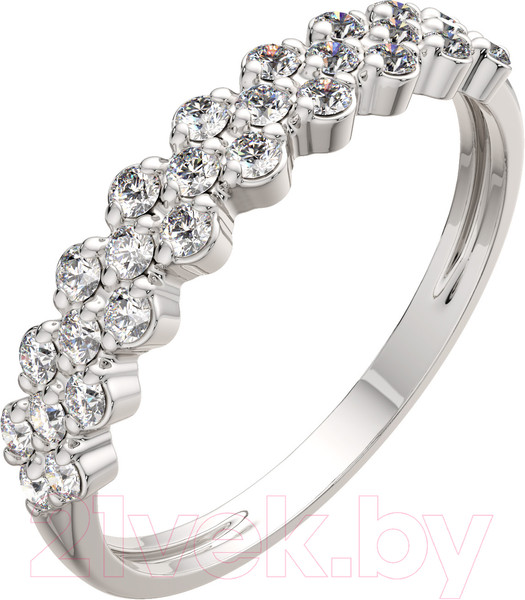 Изображение товара Кольцо из белого золота ZORKA 2D00373.14K.W.ZZ (р.16, с бриллиантом)