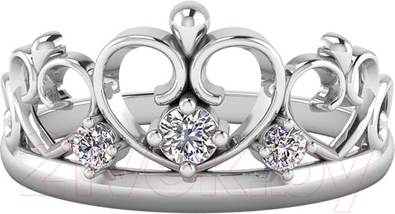 Изображение товара Кольцо из серебра ZORKA 0210003 (р.18, с фианитами)