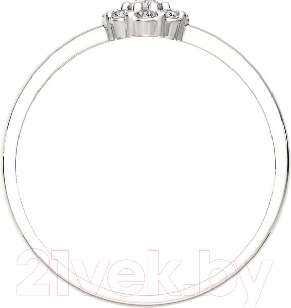 Изображение товара Кольцо из серебра ZORKA 0210071 (р.16.5, с фианитами)