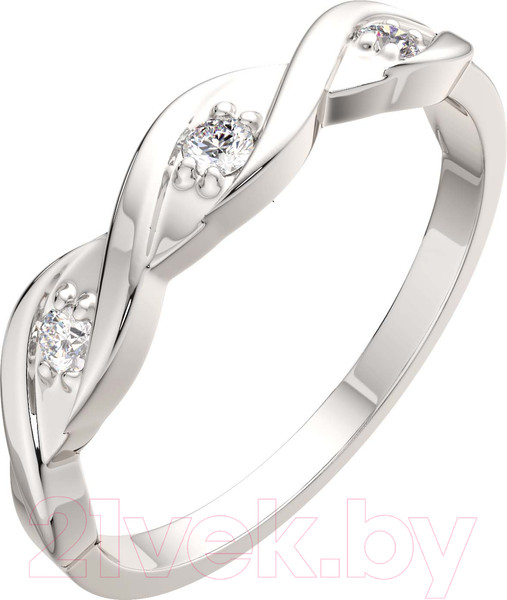 Изображение товара Кольцо из серебра ZORKA 0210117 (р.17.5, с фианитами)