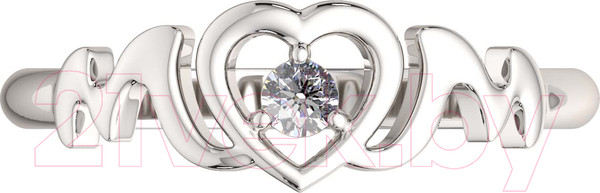 Изображение товара Кольцо из серебра ZORKA 0210118 (р.15.5, с фианитом)