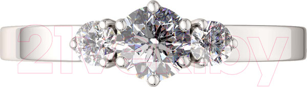 Изображение товара Кольцо из серебра ZORKA 0210128 (р.17.5, с фианитами)