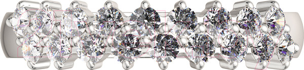 Изображение товара Кольцо из серебра ZORKA 0210162 (р.17, с фианитами)