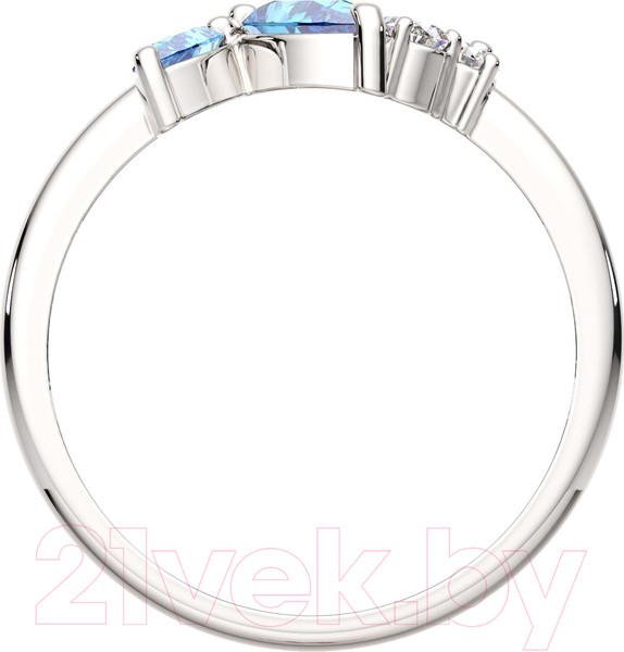 Изображение товара Кольцо из серебра ZORKA 0210209.BZ (р.17, с фианитами)