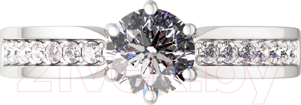 Изображение товара Кольцо из серебра ZORKA 0210227 (р.18, с фианитами)