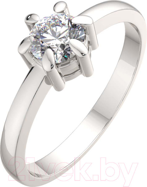 Изображение товара Кольцо из серебра ZORKA 0210294 (р.17, с фианитом)