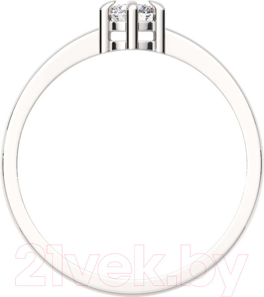 Изображение товара Кольцо из серебра ZORKA 0210294 (р.17, с фианитом)