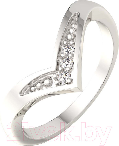Изображение товара Кольцо из серебра ZORKA 0210299 (р.13.5, с фианитами)