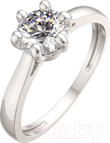 Изображение товара Кольцо помолвочное из серебра ZORKA 0210344 (р.17.5, с фианитом)