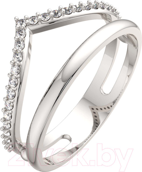 Изображение товара Кольцо из серебра ZORKA 0210357 (р.16.5, с фианитами)