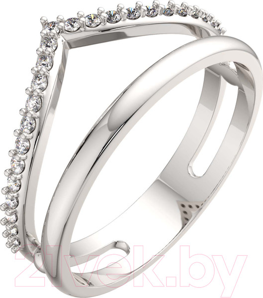 Изображение товара Кольцо из серебра ZORKA 0210357 (р.16.5, с фианитами)