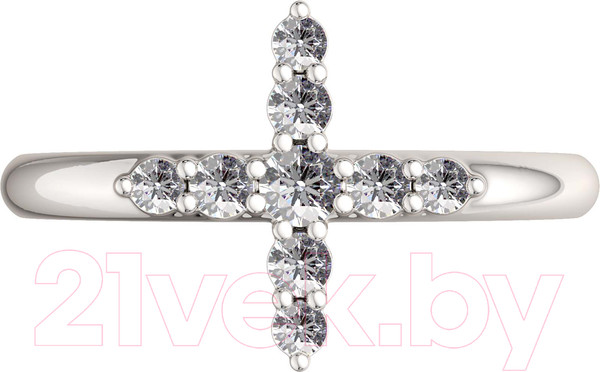 Изображение товара Кольцо из серебра ZORKA 0210385 (р.14, с фианитами)