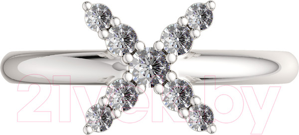 Изображение товара Кольцо из серебра ZORKA 0210390 (р.14, с фианитами)