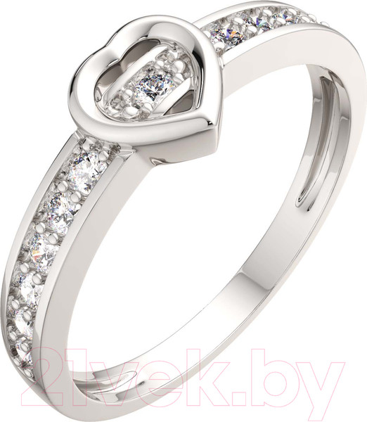 Изображение товара Кольцо из серебра ZORKA 0210402.ZZ (р.16, с фианитами)