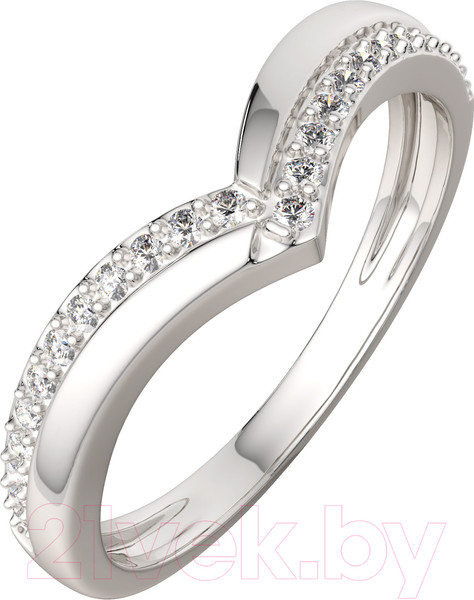 Изображение товара Кольцо из серебра ZORKA 0210408.ZZ (р.17, с фианитами)