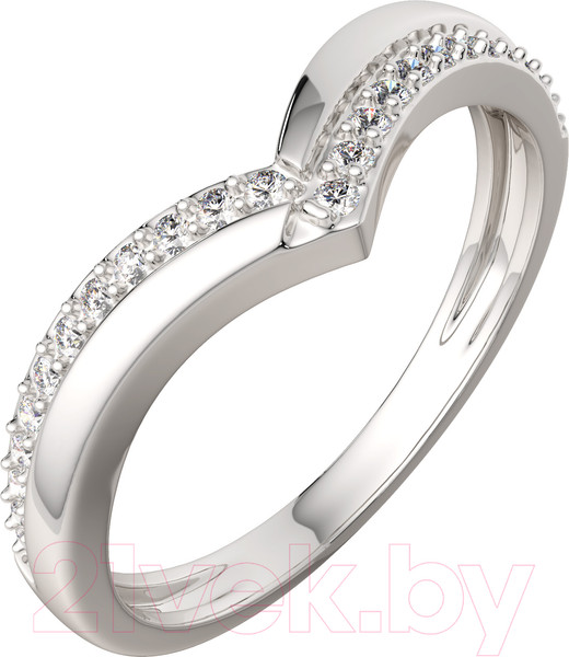 Изображение товара Кольцо из серебра ZORKA 0210408.ZZ (р.17, с фианитами)