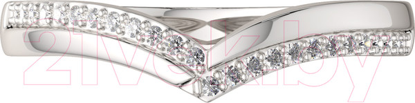 Изображение товара Кольцо из серебра ZORKA 0210408.ZZ (р.17, с фианитами)