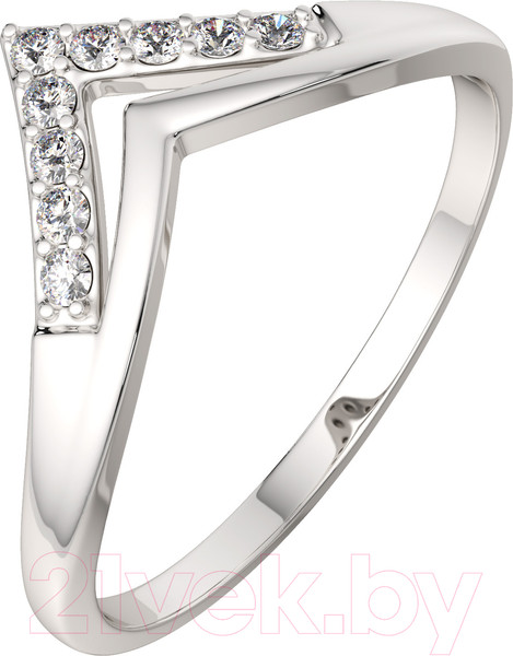 Изображение товара Кольцо из серебра ZORKA 0210439.ZZ (р.17, с фианитами)