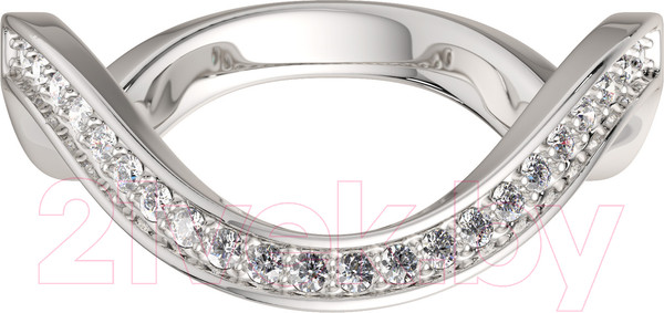 Изображение товара Кольцо из серебра ZORKA 0210517 (р.14, с фианитами)