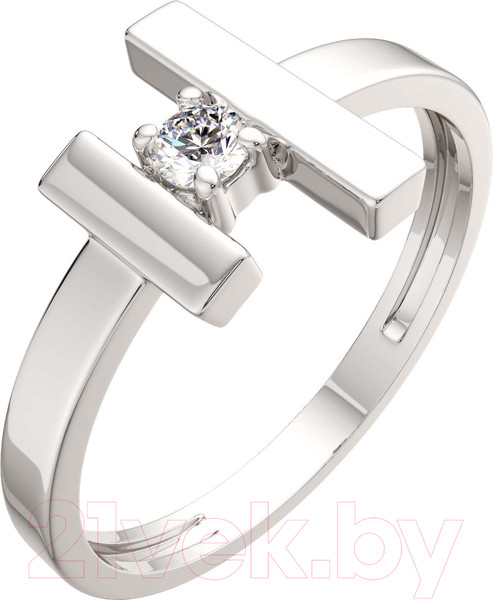 Изображение товара Кольцо из серебра ZORKA 0210522.ZZ (р.17, с фианитом)
