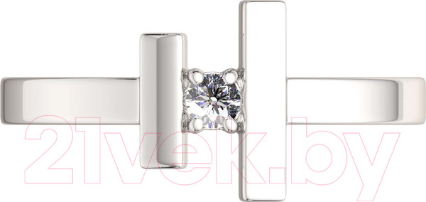 Изображение товара Кольцо из серебра ZORKA 0210522.ZZ (р.17, с фианитом)