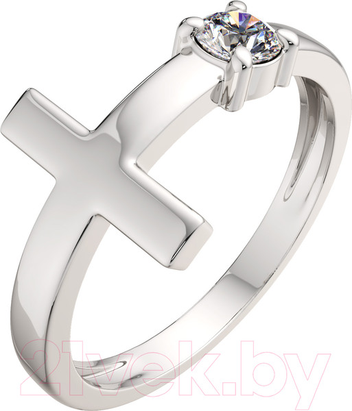 Изображение товара Кольцо из серебра ZORKA 0210949 (р.17, с фианитом)