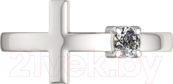 Изображение товара Кольцо из серебра ZORKA 0210949 (р.17, с фианитом)