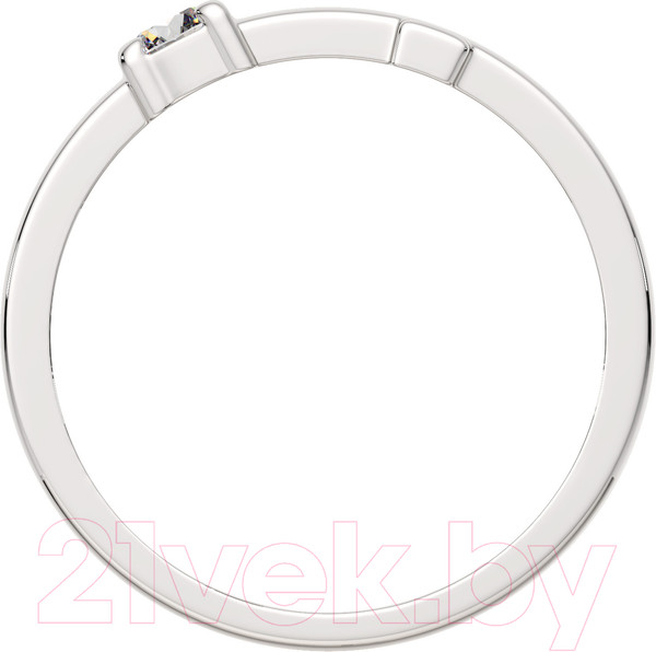 Изображение товара Кольцо из серебра ZORKA 0210949 (р.17, с фианитом)