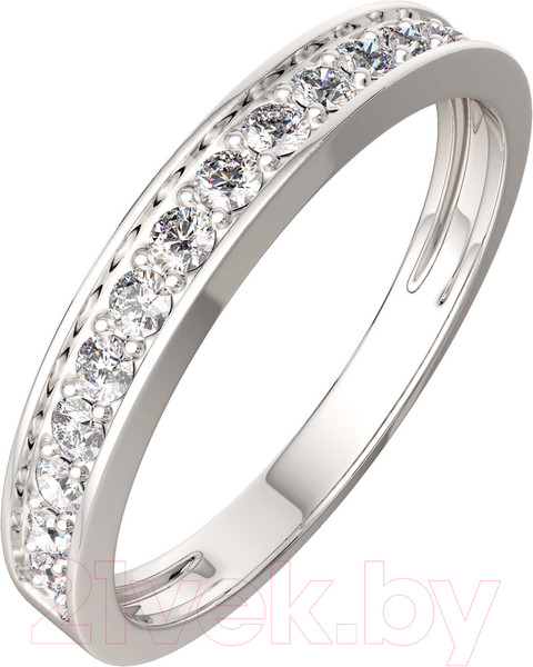 Изображение товара Кольцо из серебра ZORKA 02101009.ZZ (р.17, с фианитами)