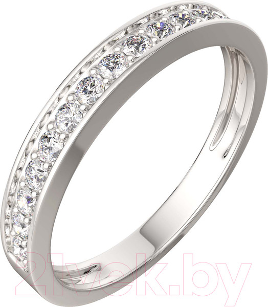Изображение товара Кольцо из серебра ZORKA 02101009.ZZ (р.17, с фианитами)