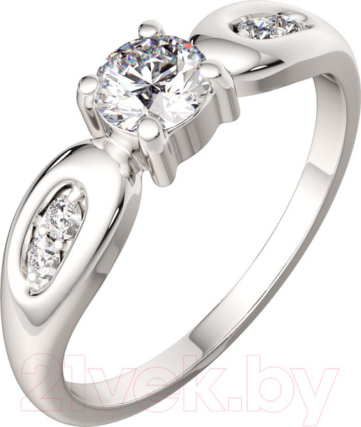 Изображение товара Кольцо из серебра ZORKA 02101139.ZZ (р.17.5, с фианитами)