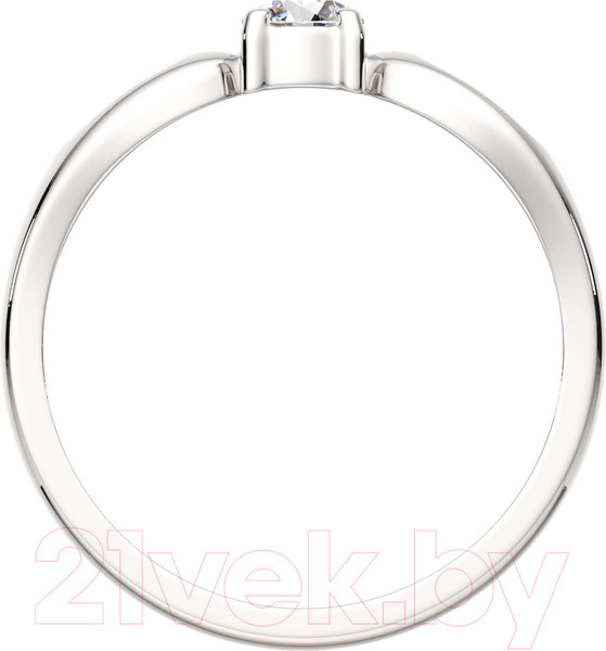 Изображение товара Кольцо из серебра ZORKA 02101139.ZZ (р.17.5, с фианитами)