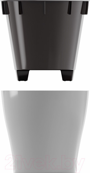 Изображение товара Кашпо Альтернатива Лея / М8591 (серый)