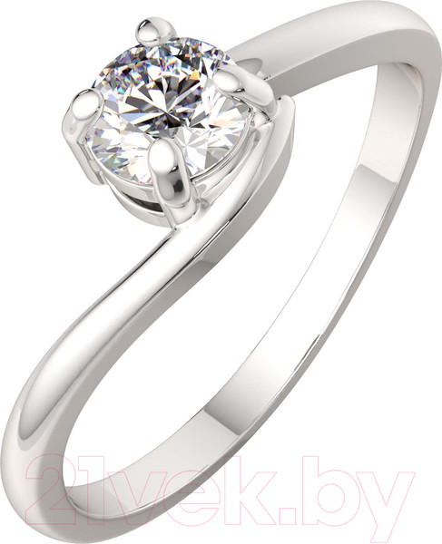 Изображение товара Кольцо из серебра ZORKA 0210348 (р.17, с фианитом)