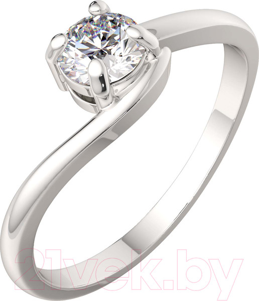 Изображение товара Кольцо из серебра ZORKA 0210348 (р.17, с фианитом)