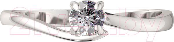 Изображение товара Кольцо из серебра ZORKA 0210348 (р.17, с фианитом)