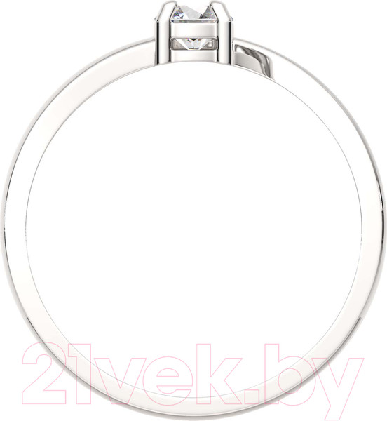 Изображение товара Кольцо из серебра ZORKA 0210348 (р.17, с фианитом)