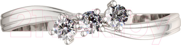 Изображение товара Кольцо из серебра ZORKA 0210005 (р.16, с фианитами)