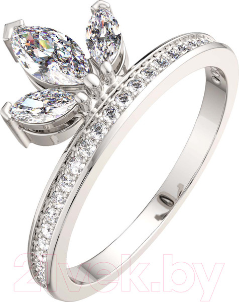 Изображение товара Кольцо из серебра ZORKA 0210197 (р.16.5, с фианитами)