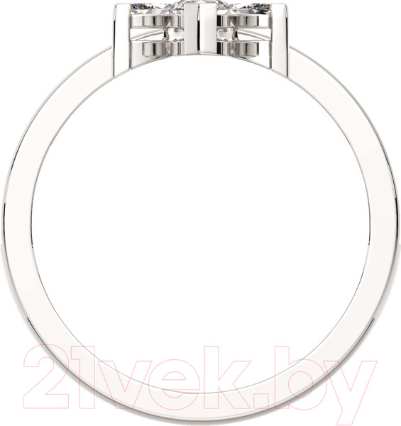 Изображение товара Кольцо из серебра ZORKA 0210197 (р.16.5, с фианитами)