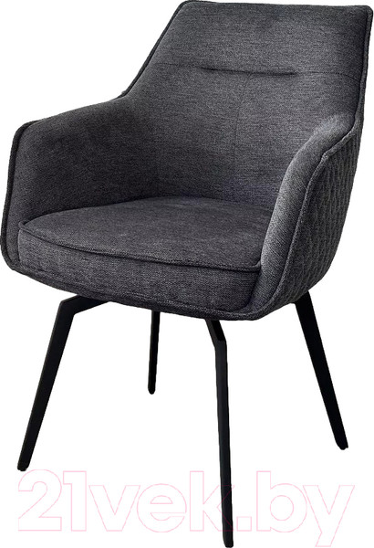 Изображение товара Стул M-City Renly / 621M05625 (Brego-16 темно-серый/черный)