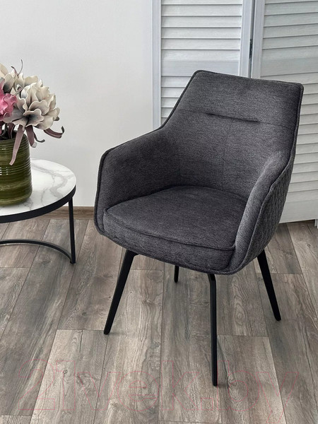 Изображение товара Стул M-City Renly / 621M05625 (Brego-16 темно-серый/черный)