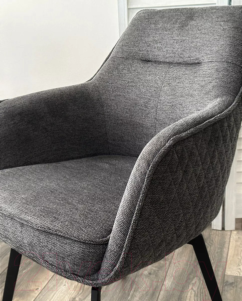 Изображение товара Стул M-City Renly / 621M05625 (Brego-16 темно-серый/черный)