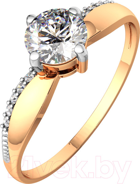 Изображение товара Кольцо из розового золота ZORKA 210516 (р.16.5, с фианитами)
