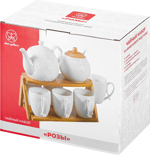 Изображение товара Чайный набор Elan Gallery Розы / 540865